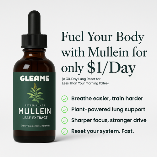 Mullein + Chlorophyll Drops