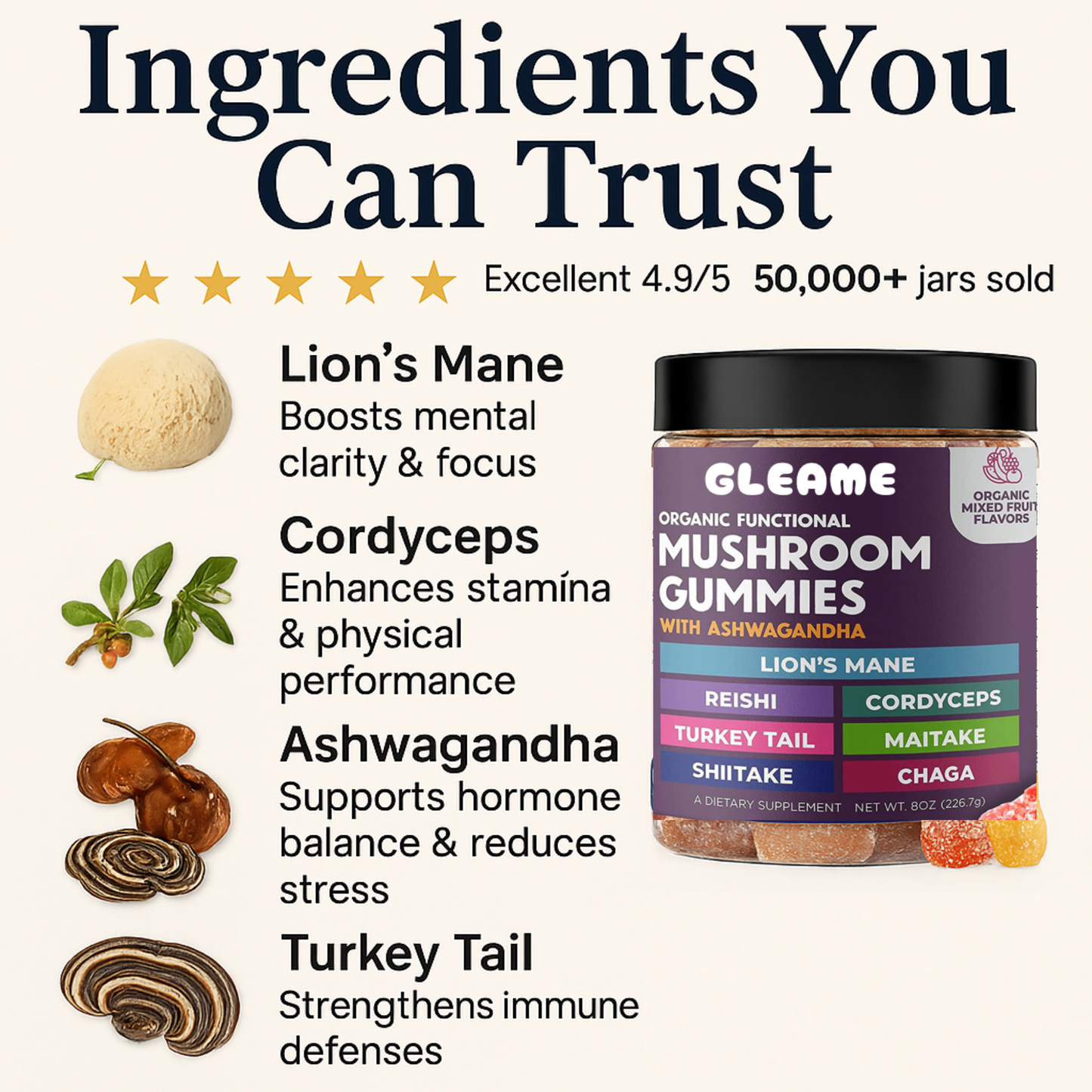 All-in-One Mushroom Gummies