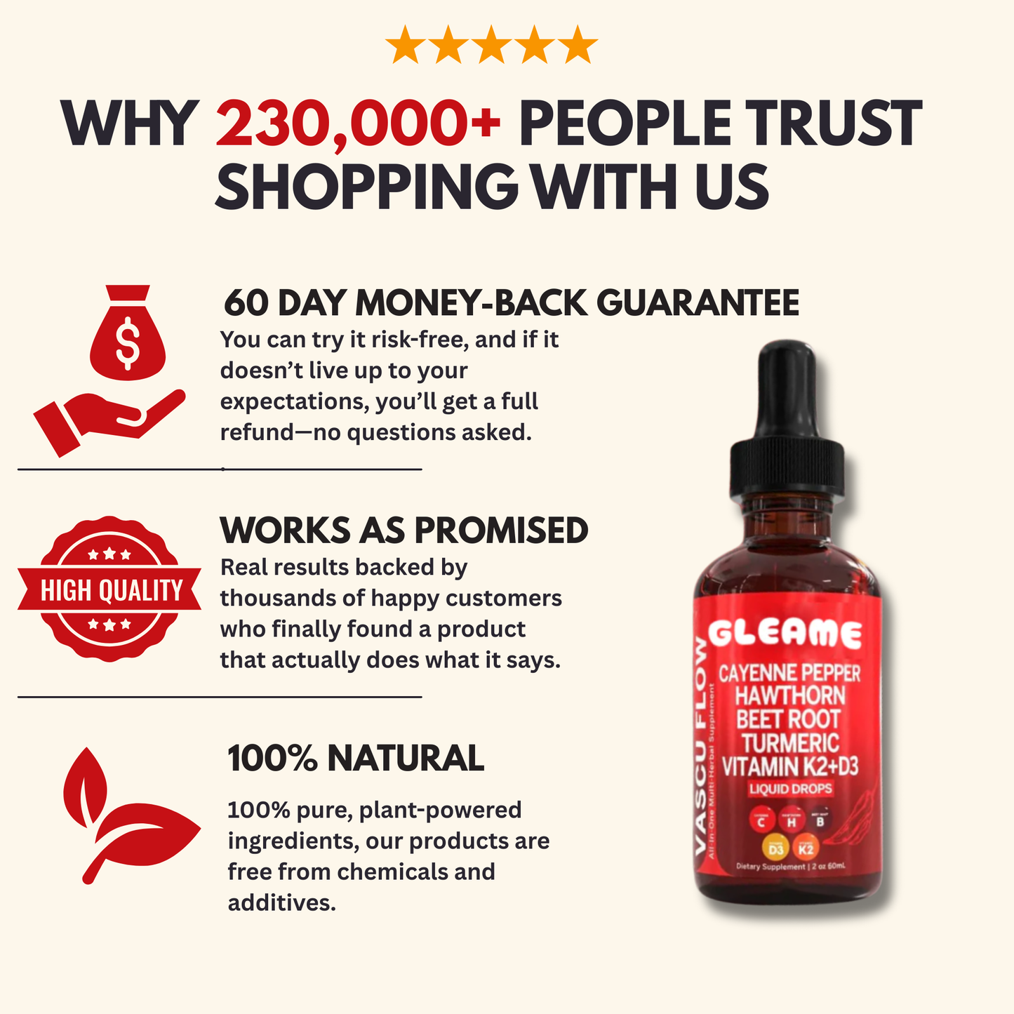 Cayenne Pepper Supplement Liquid Drops