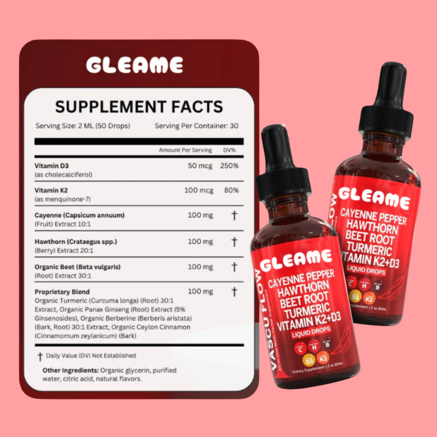 Cayenne Pepper Vitality Liquid Drops